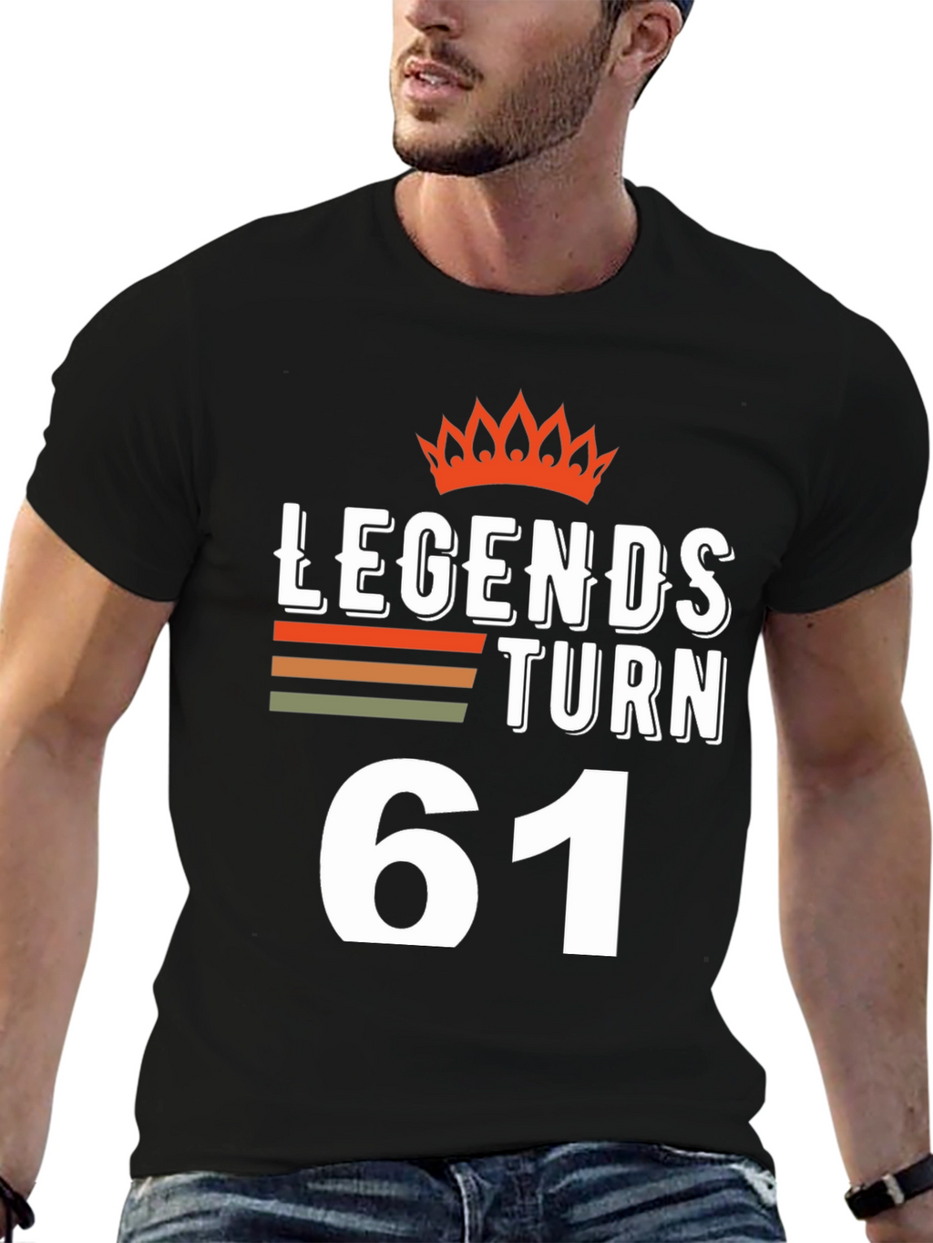 Legends Turn 61 T-Shirt - Birthday Gift Idea