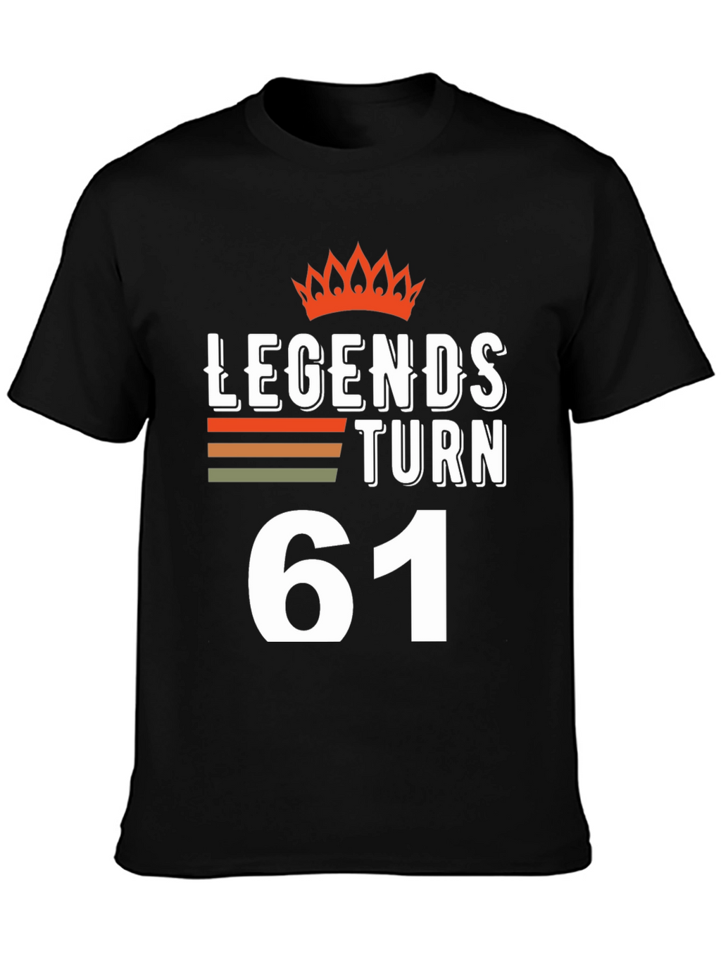 Legends Turn 61 T-Shirt - Birthday Gift Idea