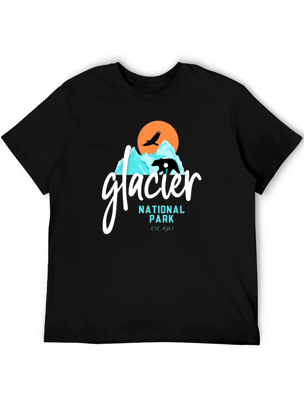 Glacier National Park Graphic T-Shirt