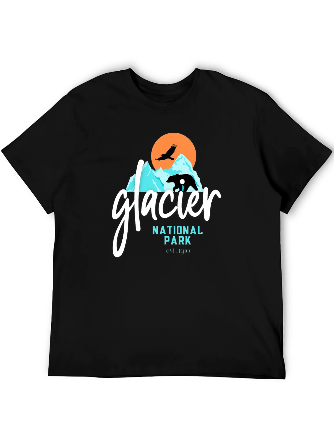 Glacier National Park Graphic T-Shirt