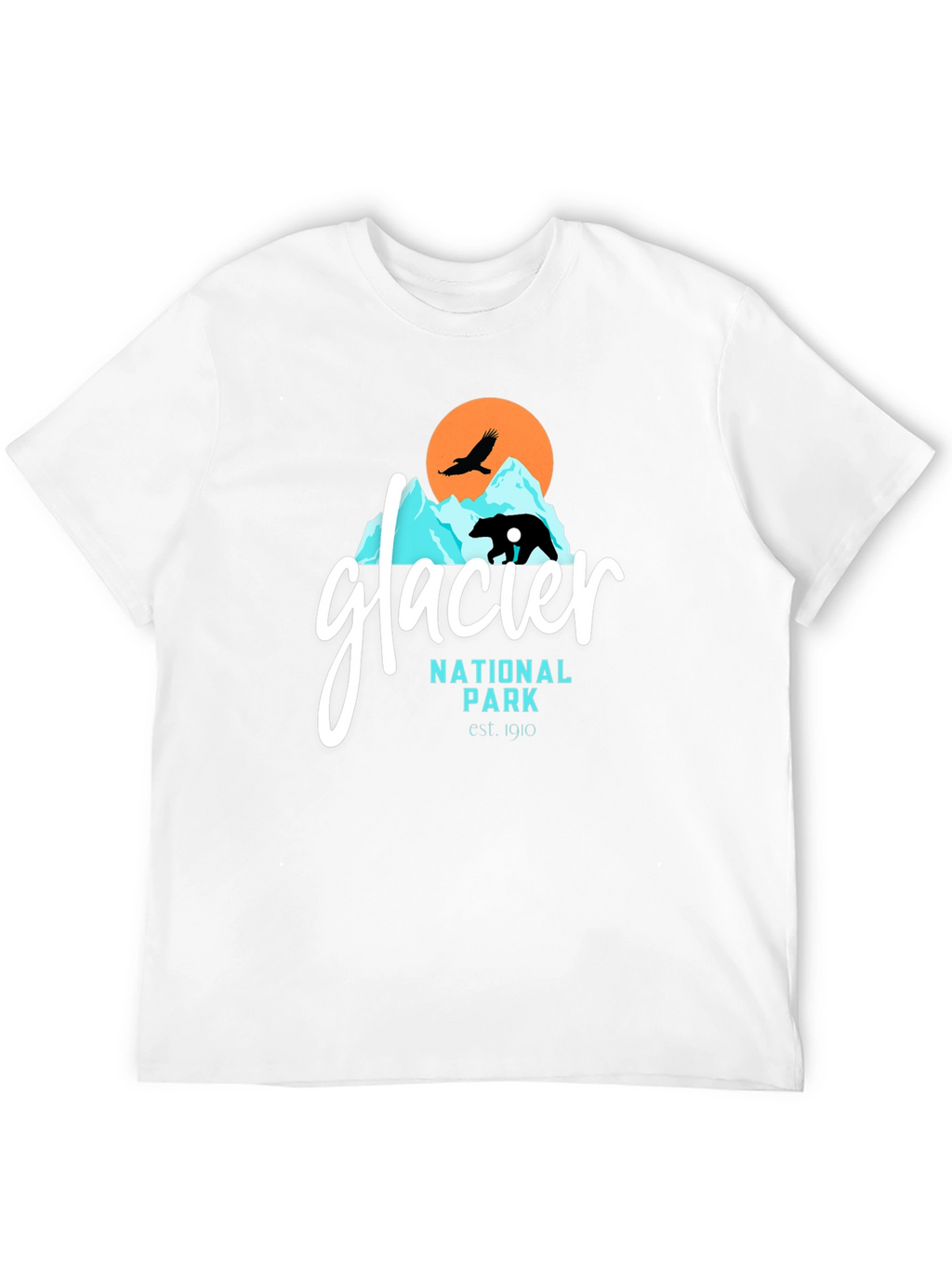 Glacier National Park Graphic T-Shirt