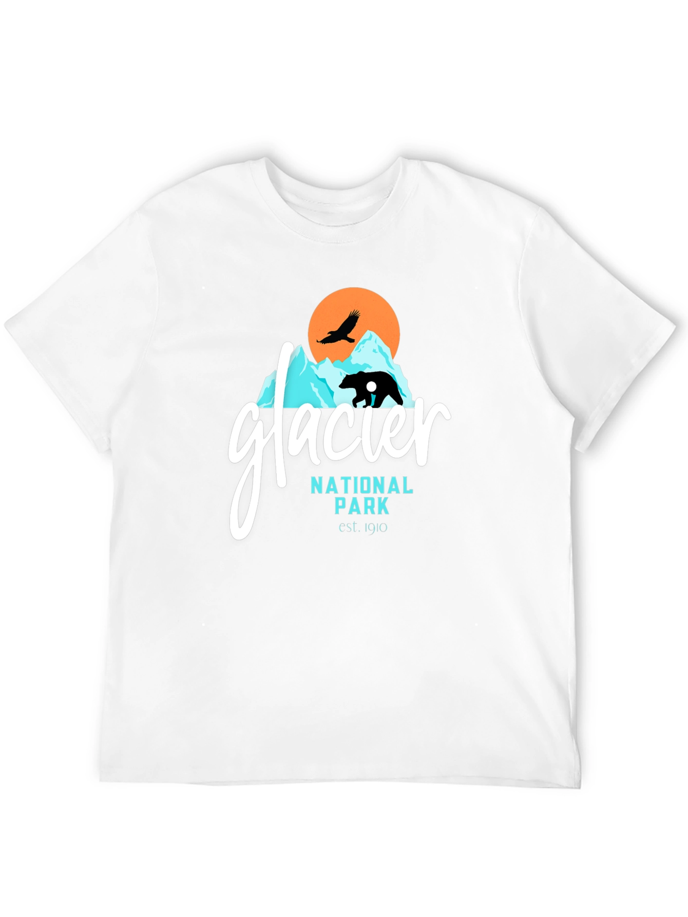 Glacier National Park Graphic T-Shirt