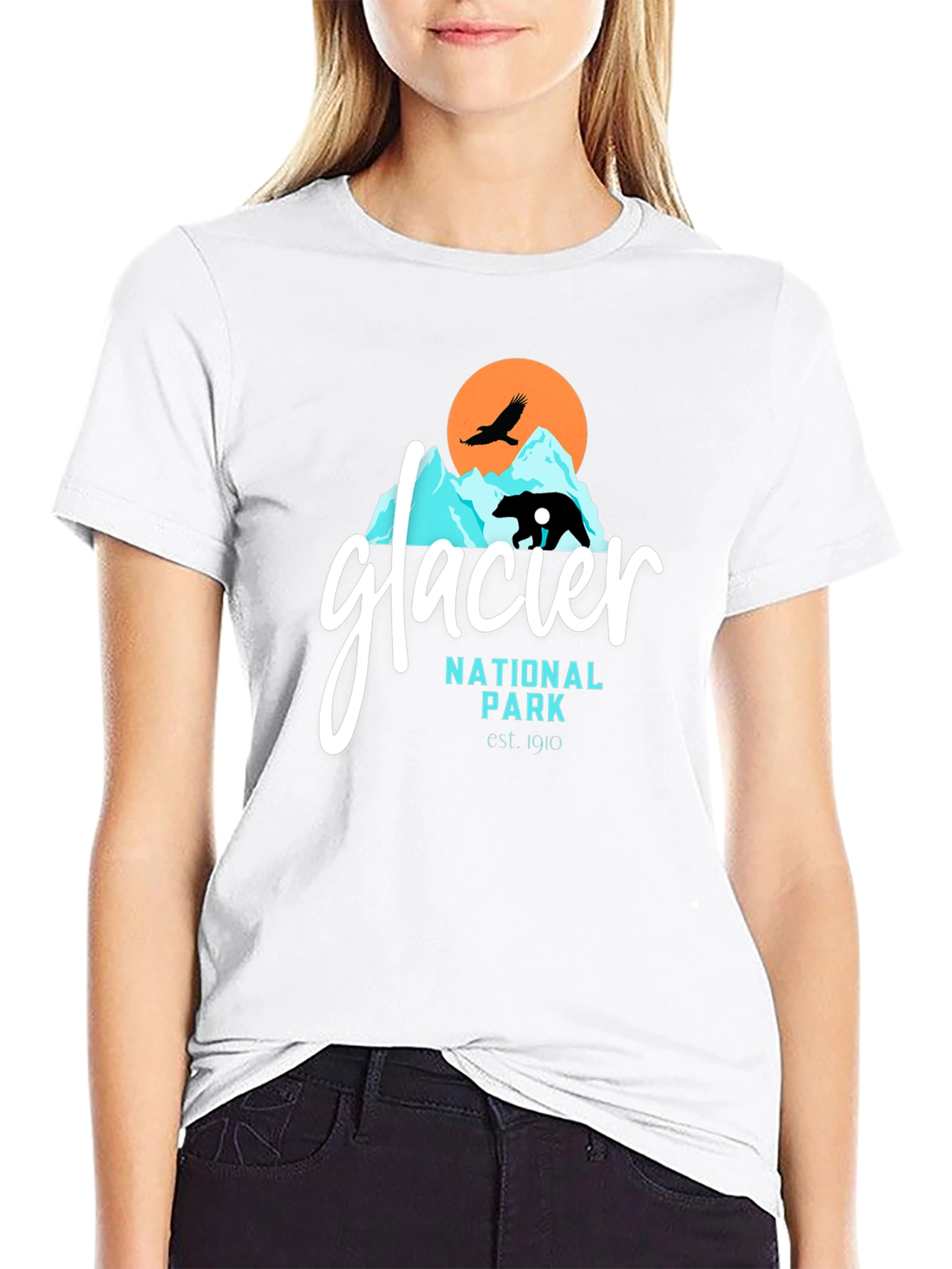 Glacier National Park Graphic T-Shirt