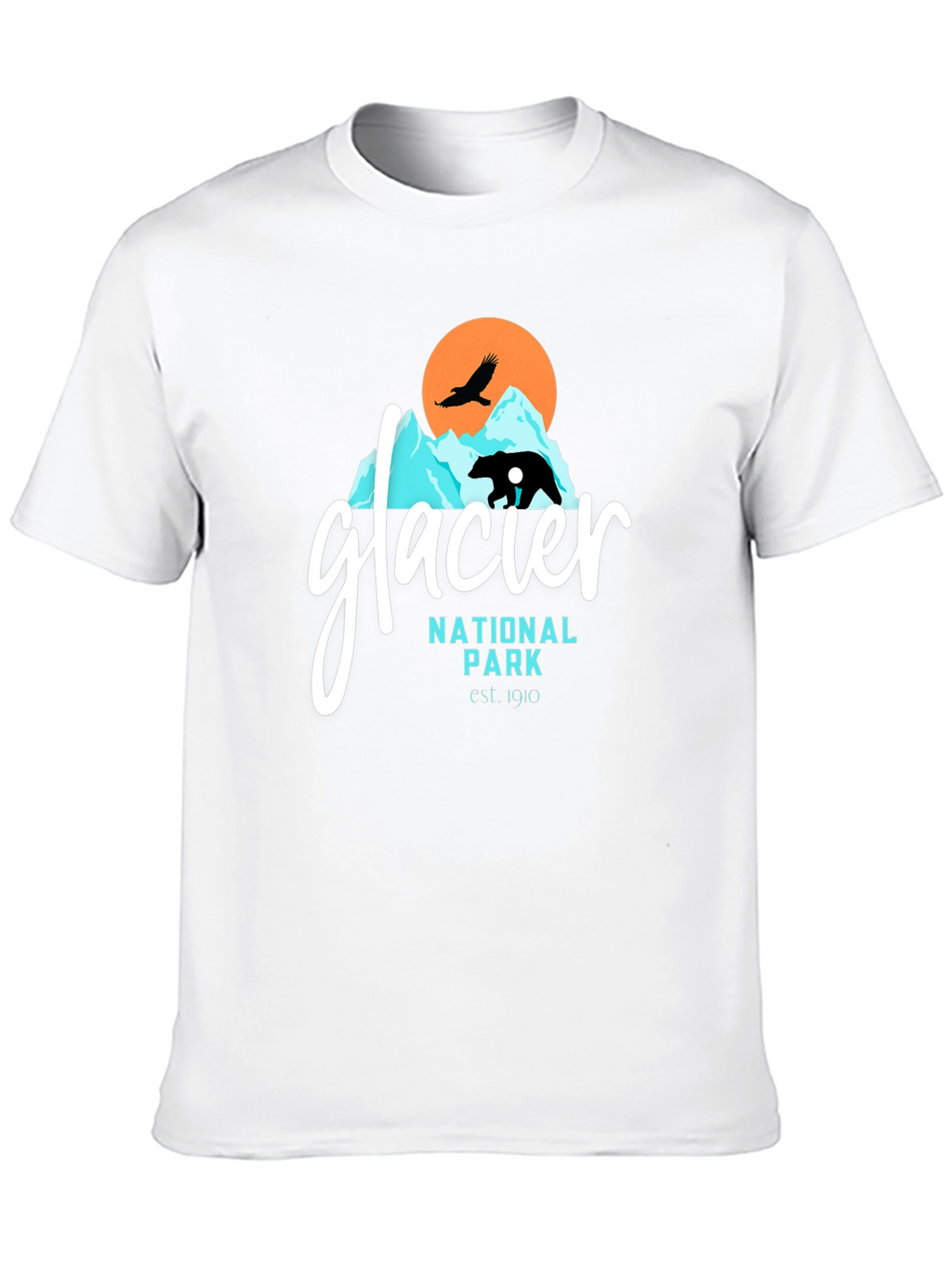 Glacier National Park Graphic T-Shirt