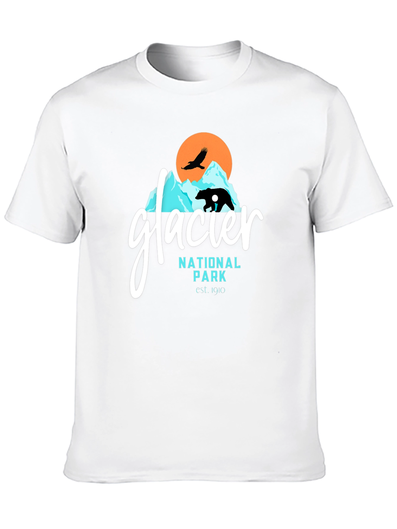 Glacier National Park Graphic T-Shirt