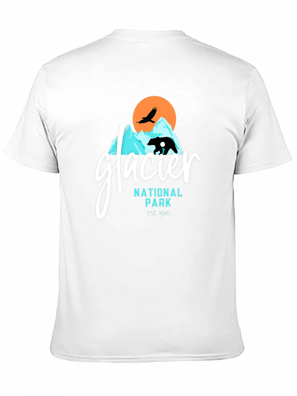 Glacier National Park Graphic T-Shirt