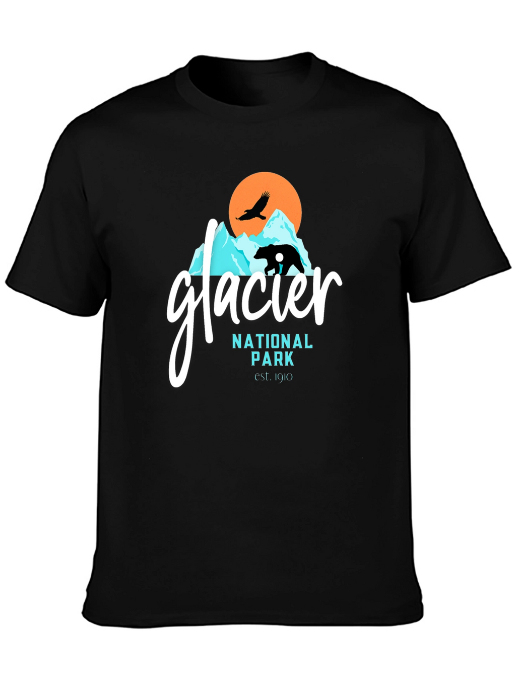 Glacier National Park Graphic T-Shirt