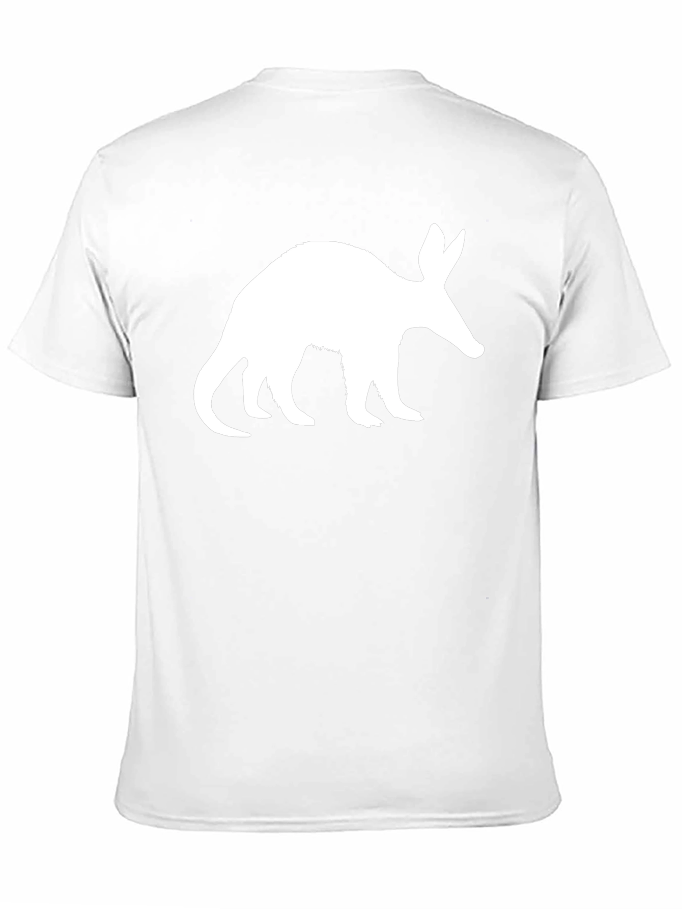 Aardvark Graphic Tee - Black Cotton T-Shirt