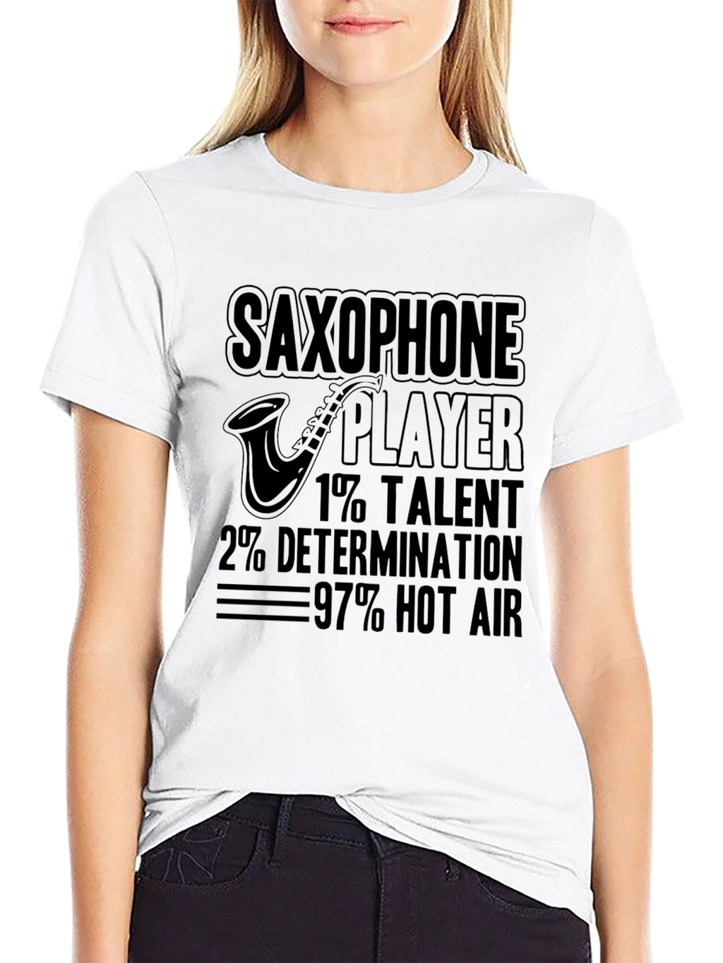 Saxophone Player Talent Graphic T-Shirt