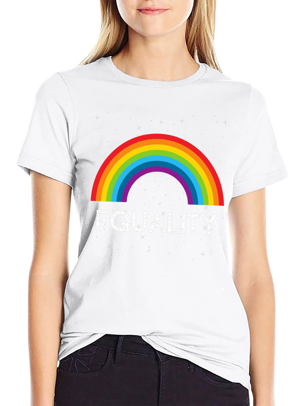 Equality Rainbow Graphic Tee