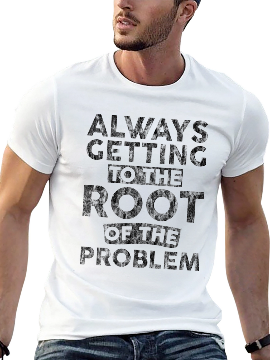 Root of the Problem Black T-Shirt