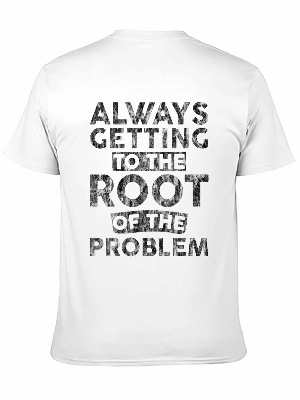 Root of the Problem Black T-Shirt