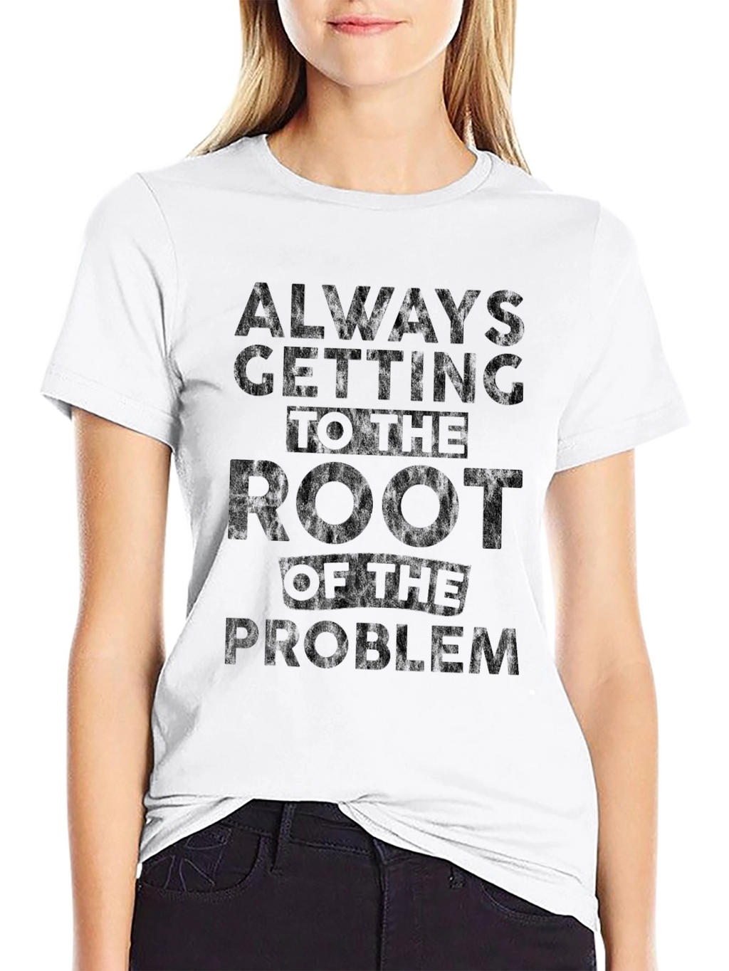 Root of the Problem Black T-Shirt