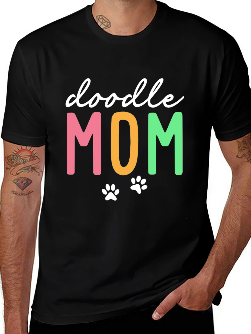 Doodle Mom T-Shirt - Cute Dog Lover Tee