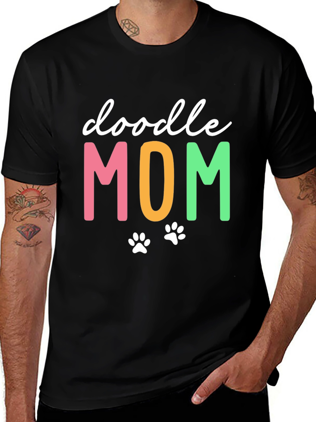 Doodle Mom T-Shirt - Cute Dog Lover Tee