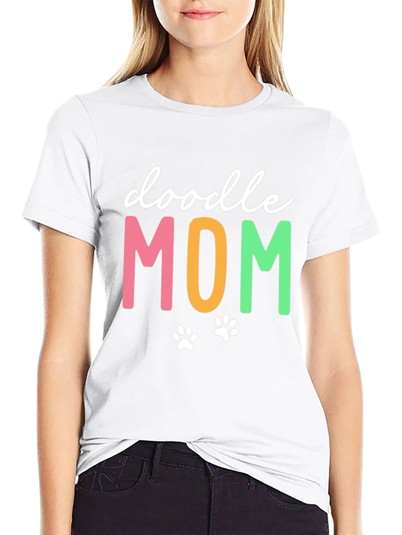 Doodle Mom T-Shirt - Cute Dog Lover Tee