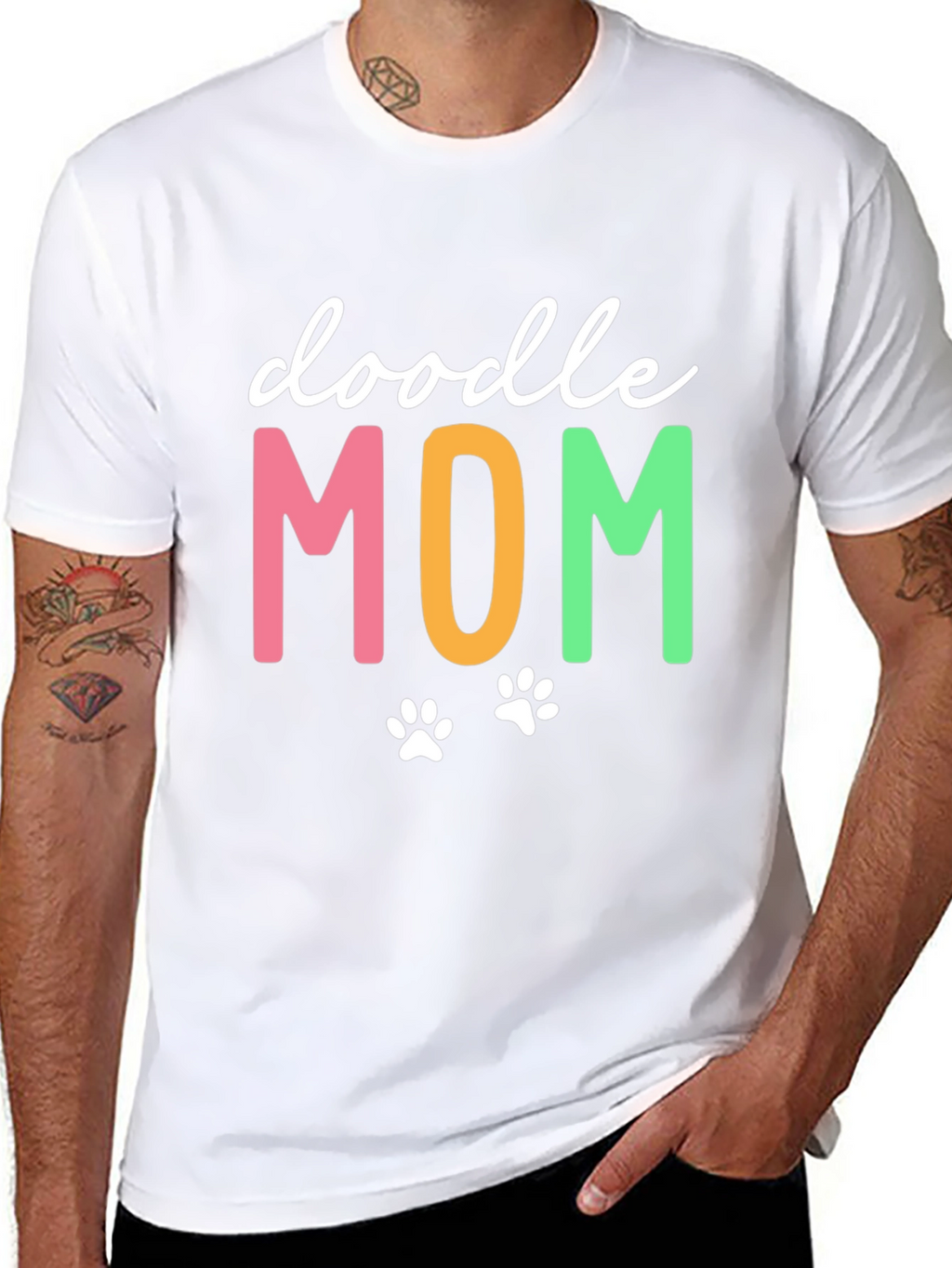 Doodle Mom T-Shirt - Cute Dog Lover Tee