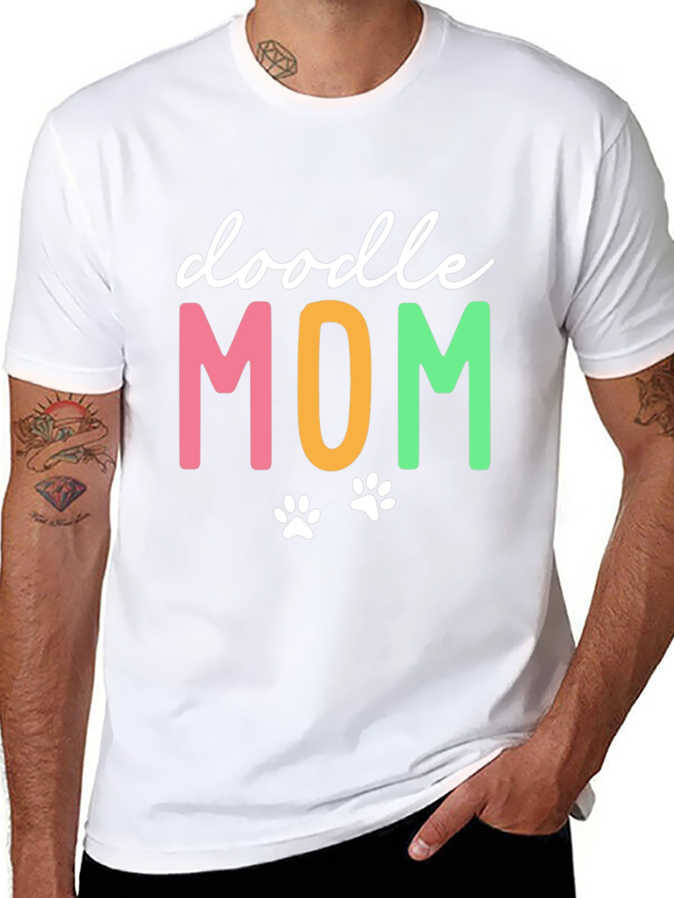 Doodle Mom T-Shirt - Cute Dog Lover Tee
