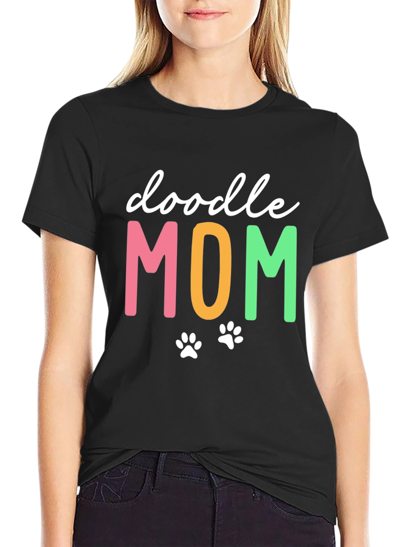 Doodle Mom T-Shirt - Cute Dog Lover Tee