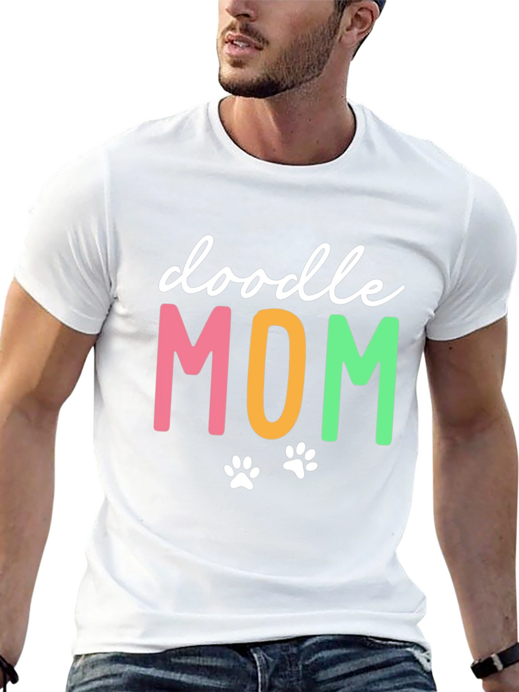 Doodle Mom T-Shirt - Cute Dog Lover Tee