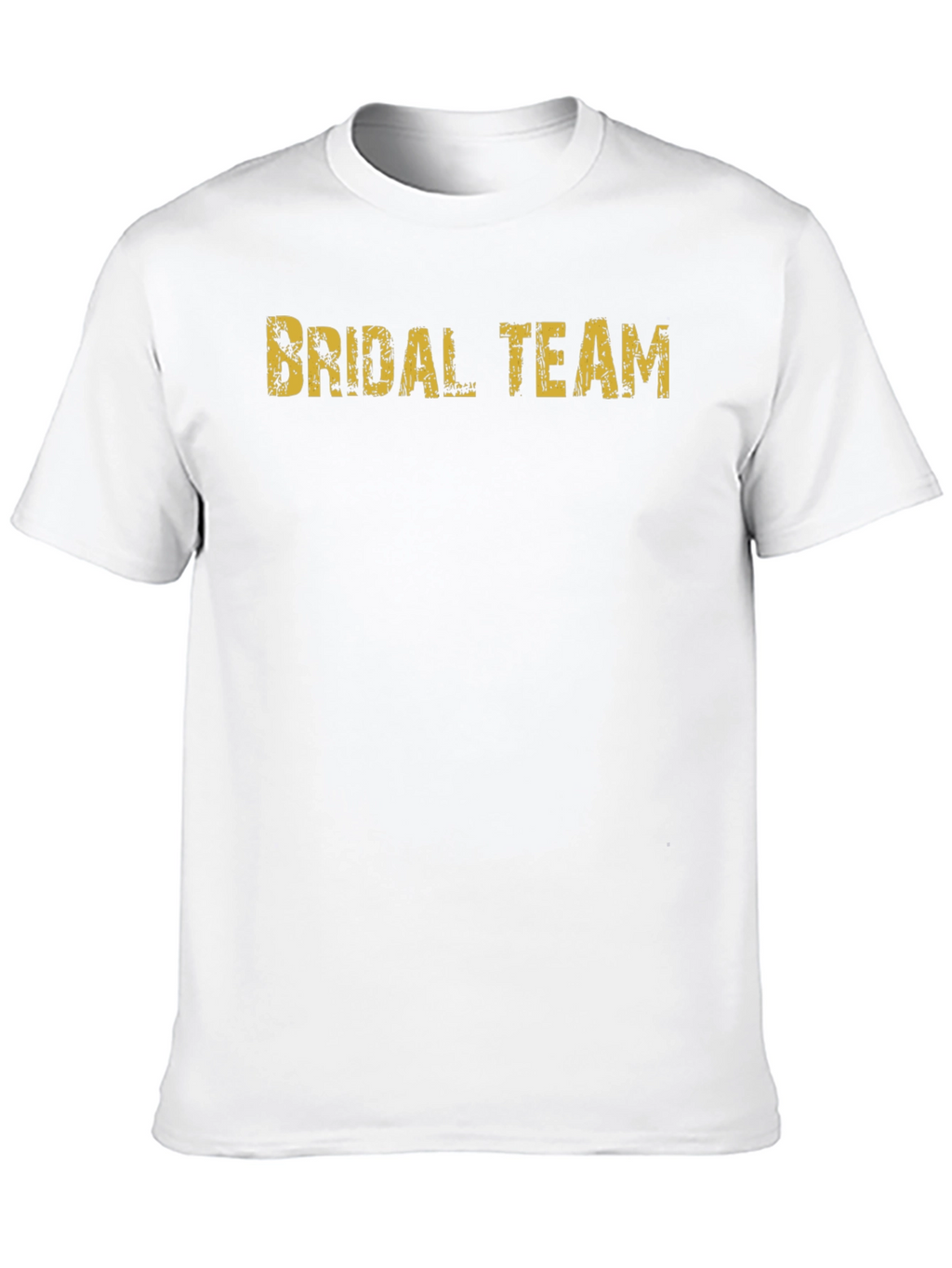 Bridal Team Graphic Tee - Black Crew Neck T-Shirt