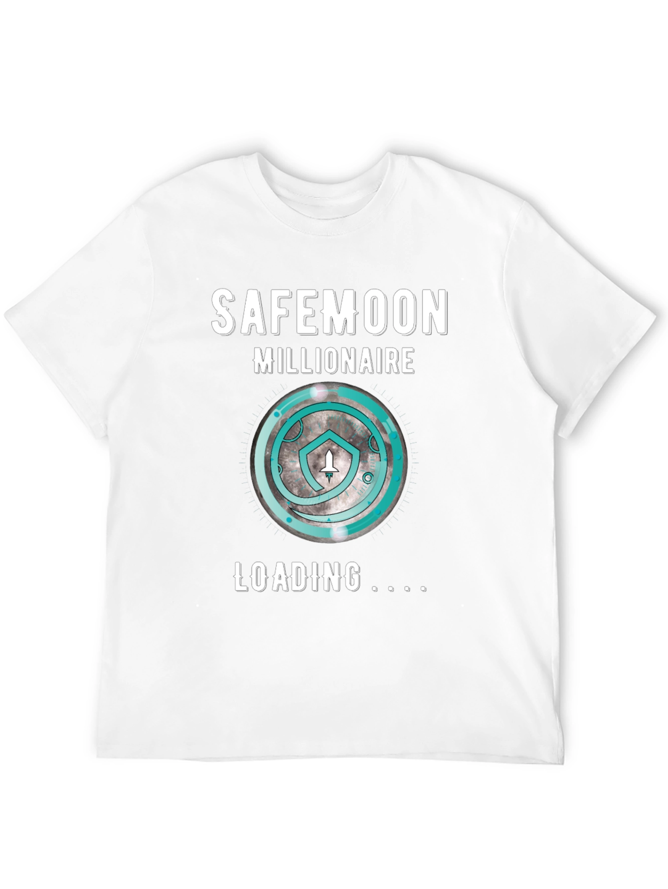 SafeMoon Millionaire Loading Black T-Shirt