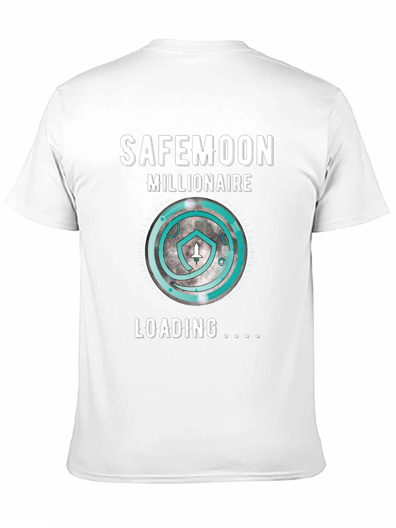 SafeMoon Millionaire Loading Black T-Shirt