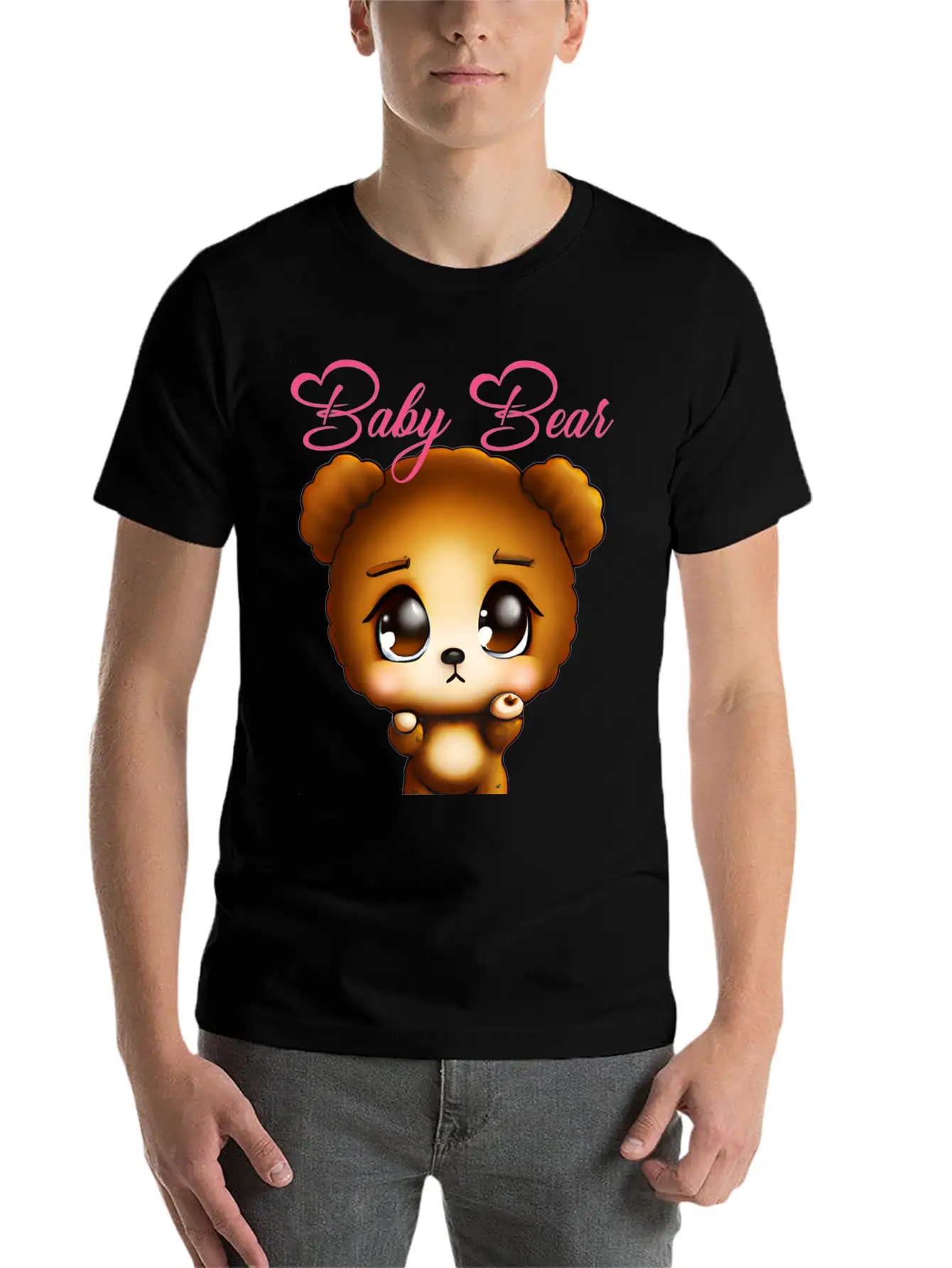 Baby Bear Classic Cotton Tee – Unisex Comfort For Any Season