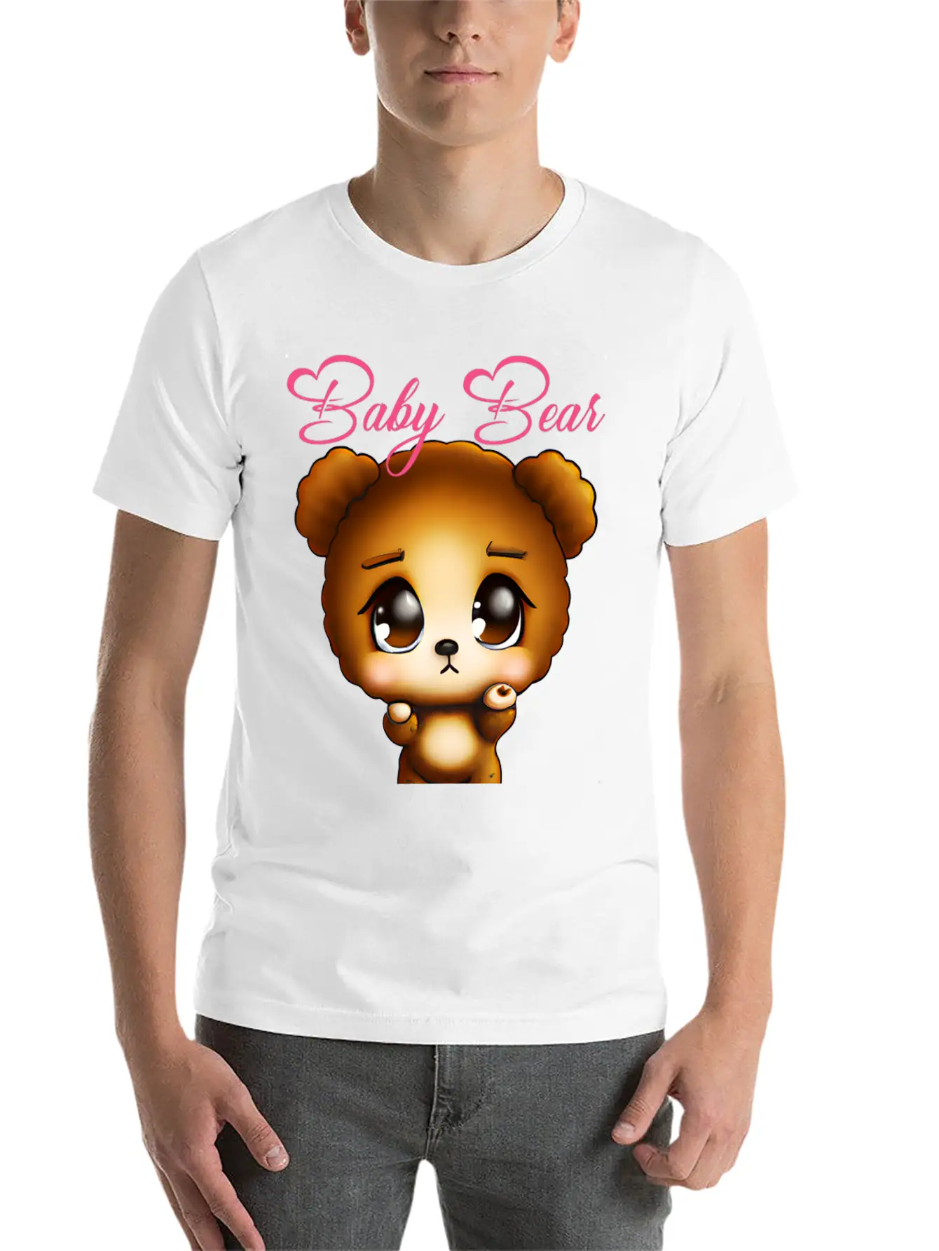 Baby Bear Classic Cotton Tee – Unisex Comfort For Any Season