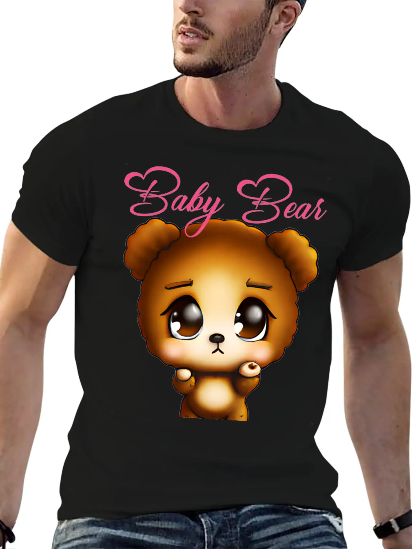 Baby Bear Classic Cotton Tee – Unisex Comfort For Any Season