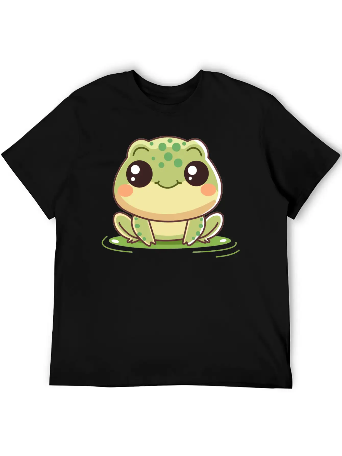 Baby Frog Kawaii Stylish Everyday T-Shirt – Unisex Basic Cotton Tee