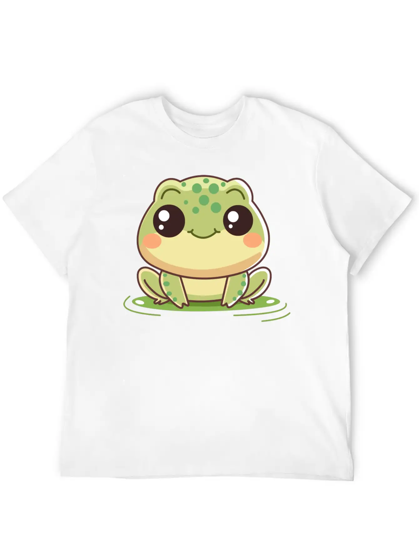 Baby Frog Kawaii Stylish Everyday T-Shirt – Unisex Basic Cotton Tee