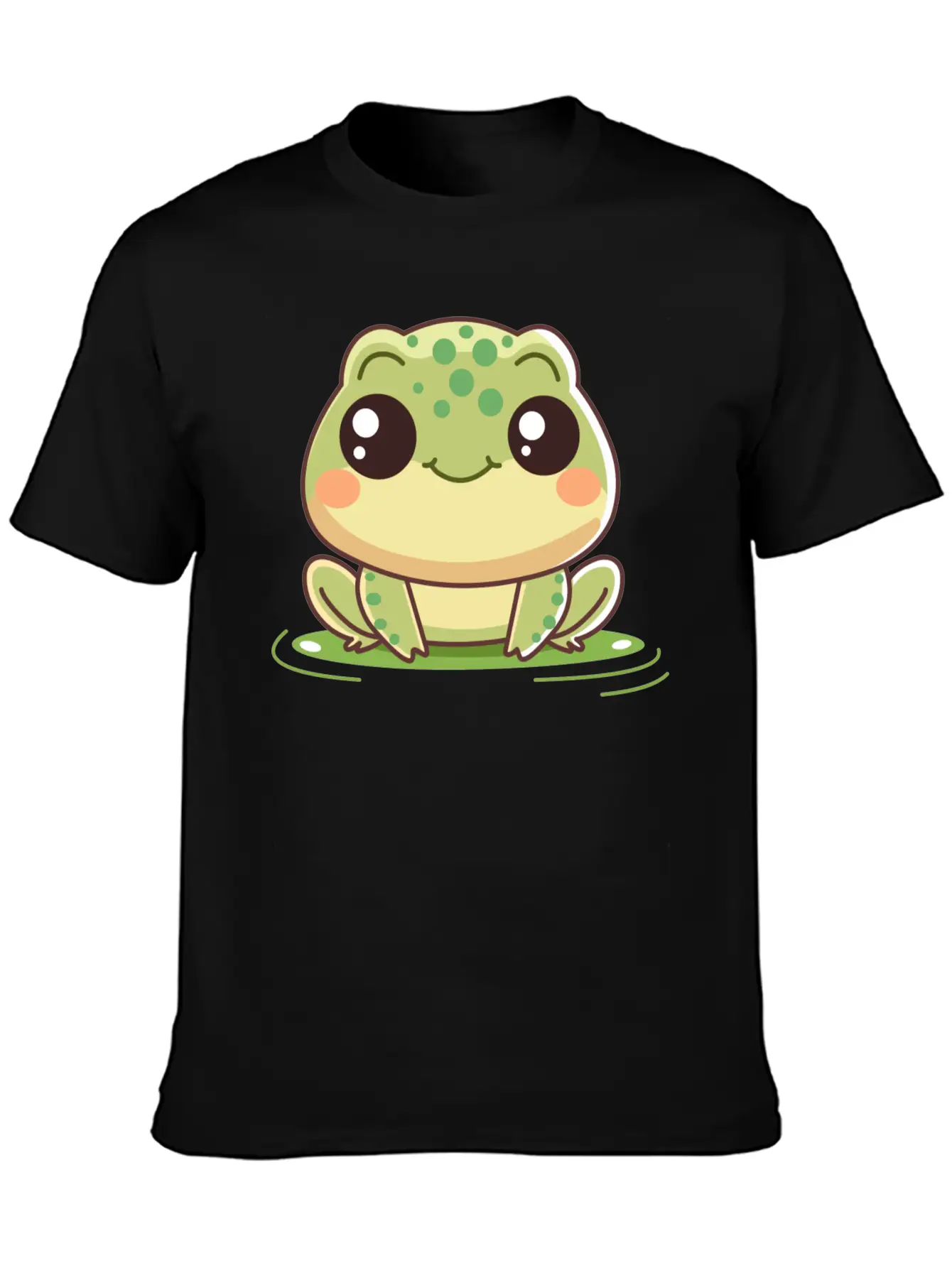 Baby Frog Kawaii Stylish Everyday T-Shirt – Unisex Basic Cotton Tee