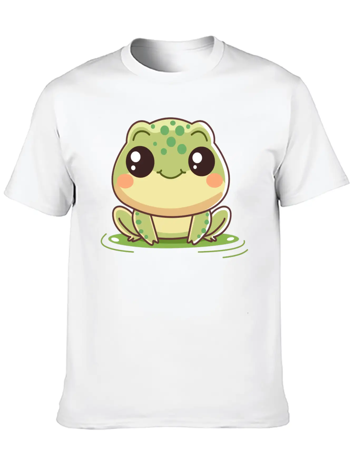 Baby Frog Kawaii Stylish Everyday T-Shirt – Unisex Basic Cotton Tee