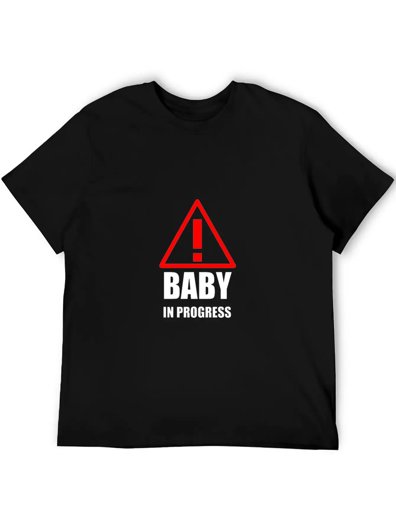 Baby In Progress Breathable Graphic T-Shirt – Perfect For Casual Days