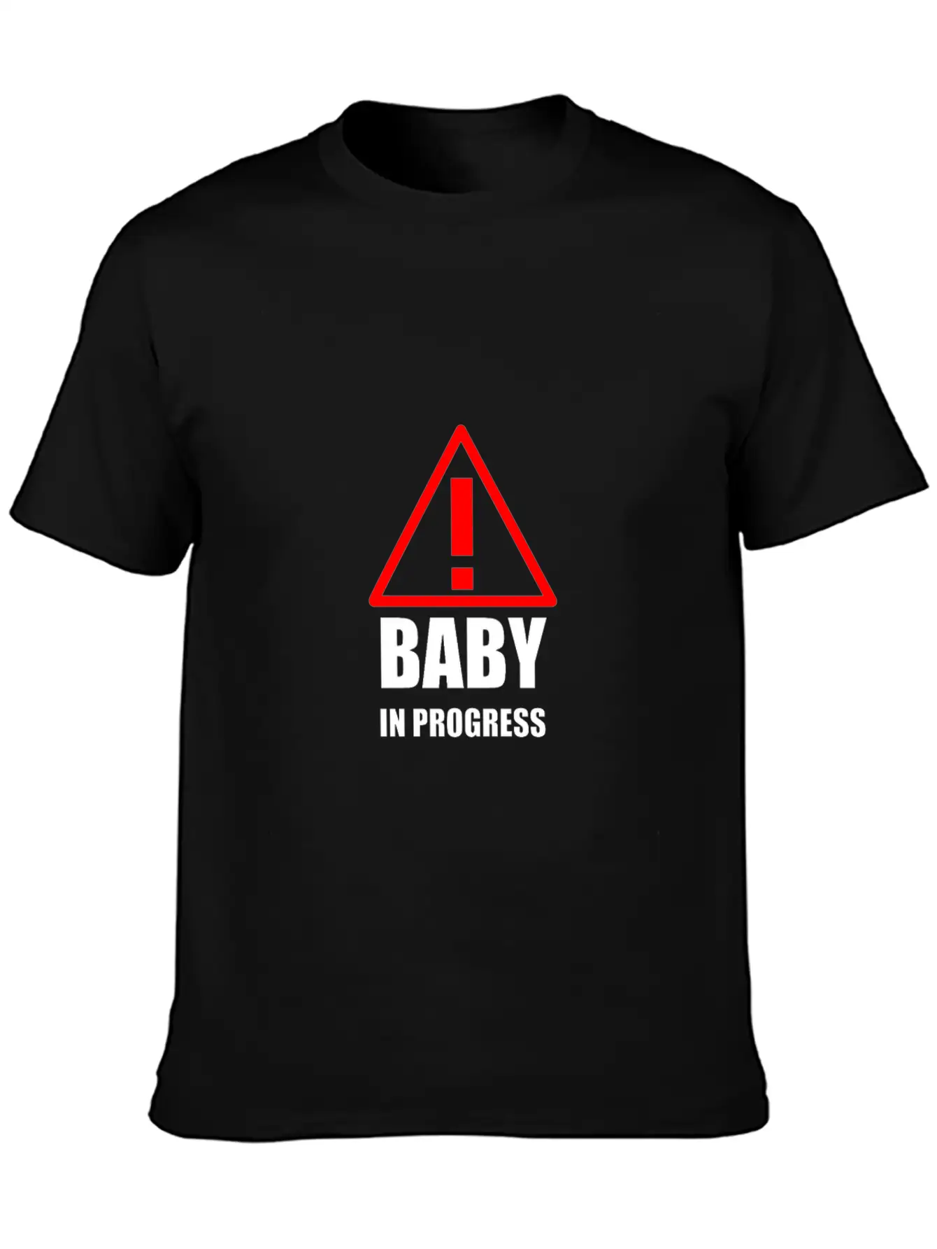 Baby In Progress Breathable Graphic T-Shirt – Perfect For Casual Days