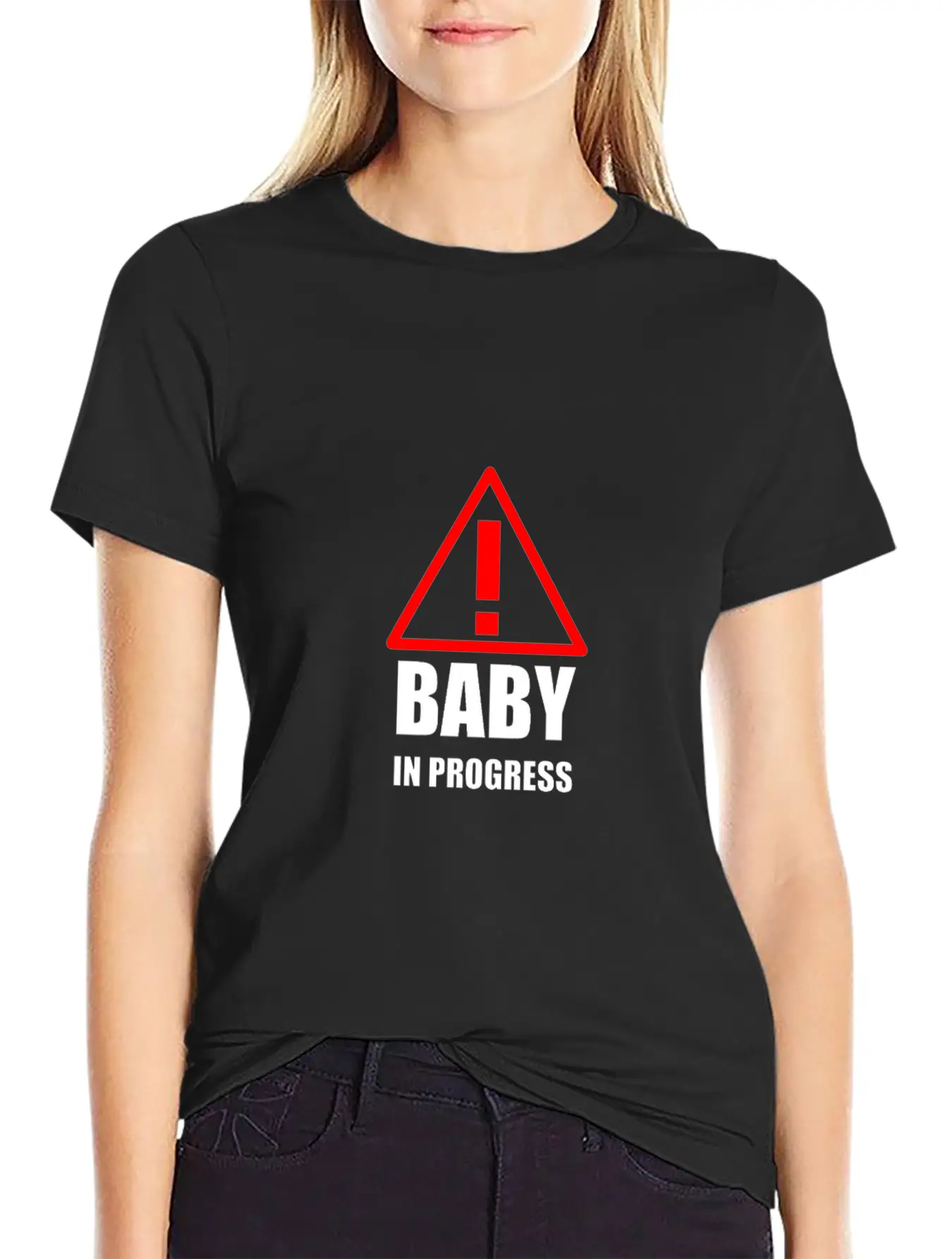 Baby In Progress Breathable Graphic T-Shirt – Perfect For Casual Days