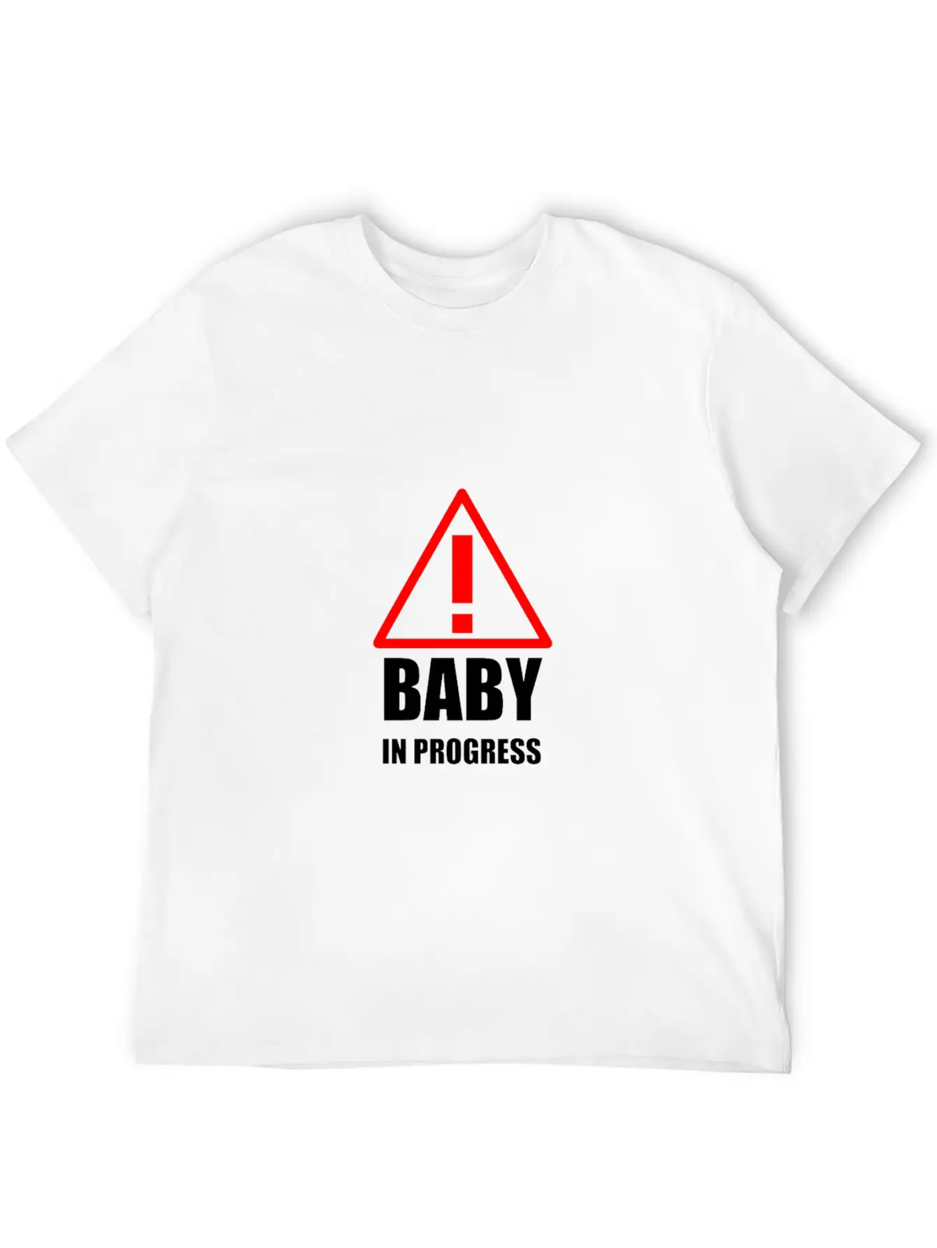 Baby In Progress Breathable Graphic T-Shirt – Perfect For Casual Days