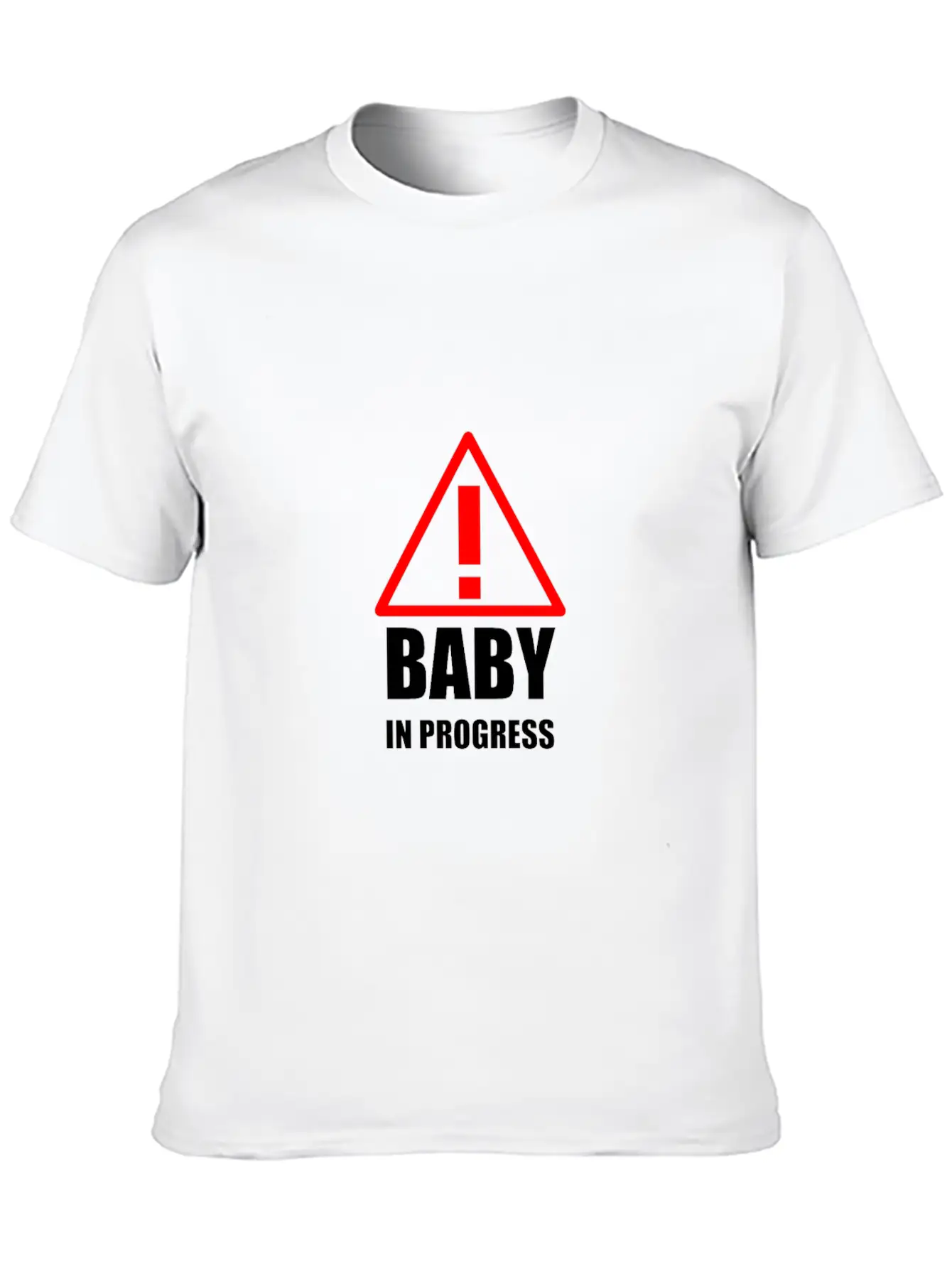Baby In Progress Breathable Graphic T-Shirt – Perfect For Casual Days