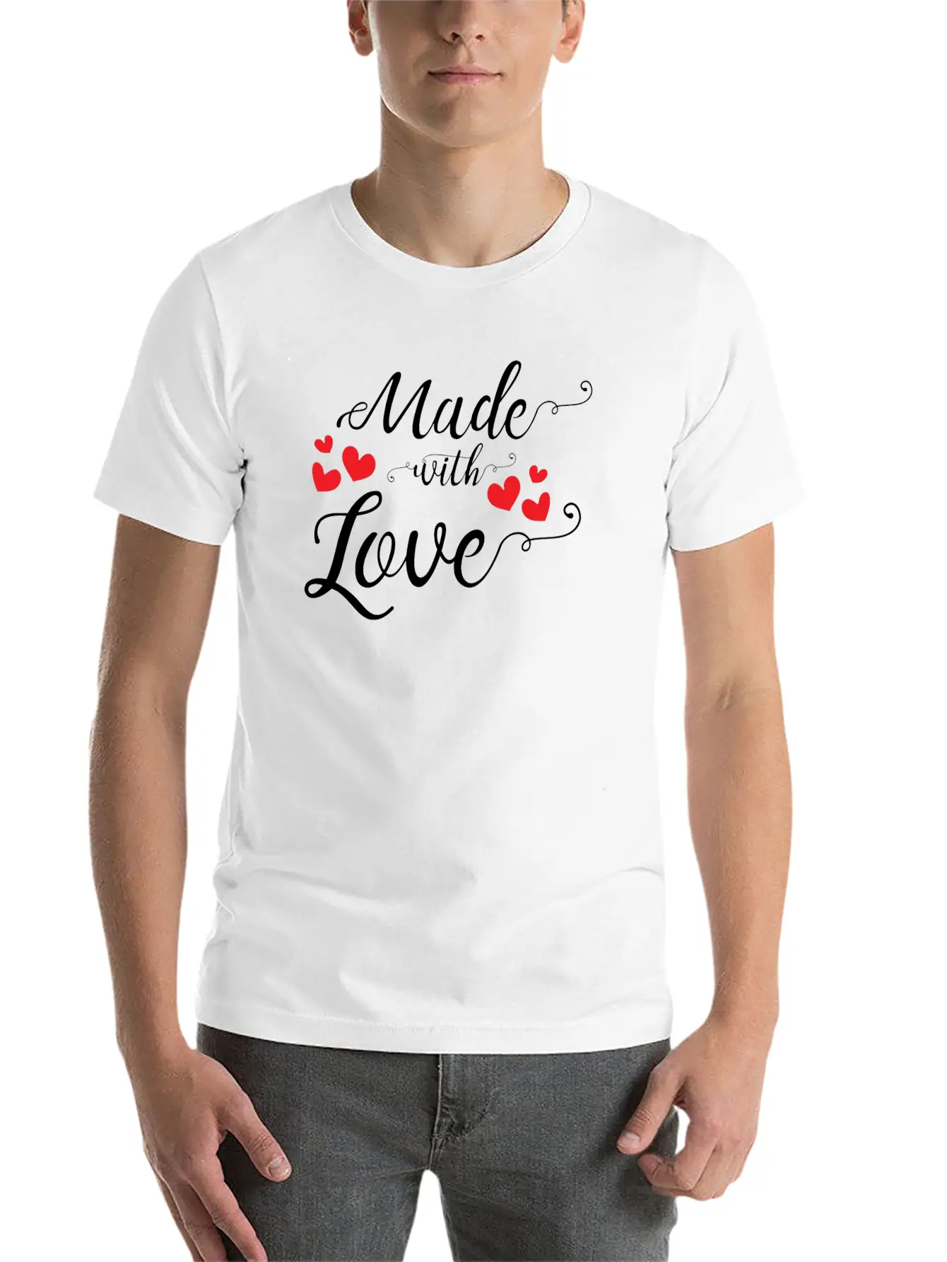 Baby Made With Love Classic Cotton Tee – Unisex Comfort For Any Season