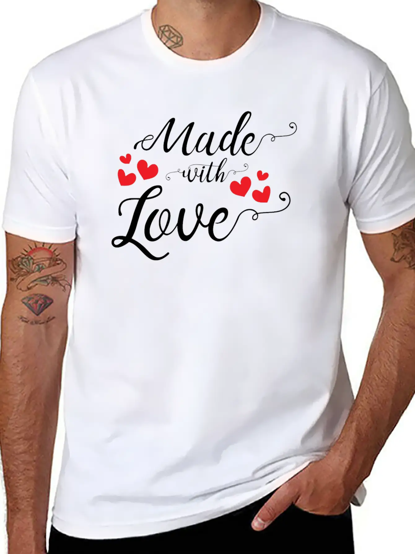 Baby Made With Love Classic Cotton Tee – Unisex Comfort For Any Season