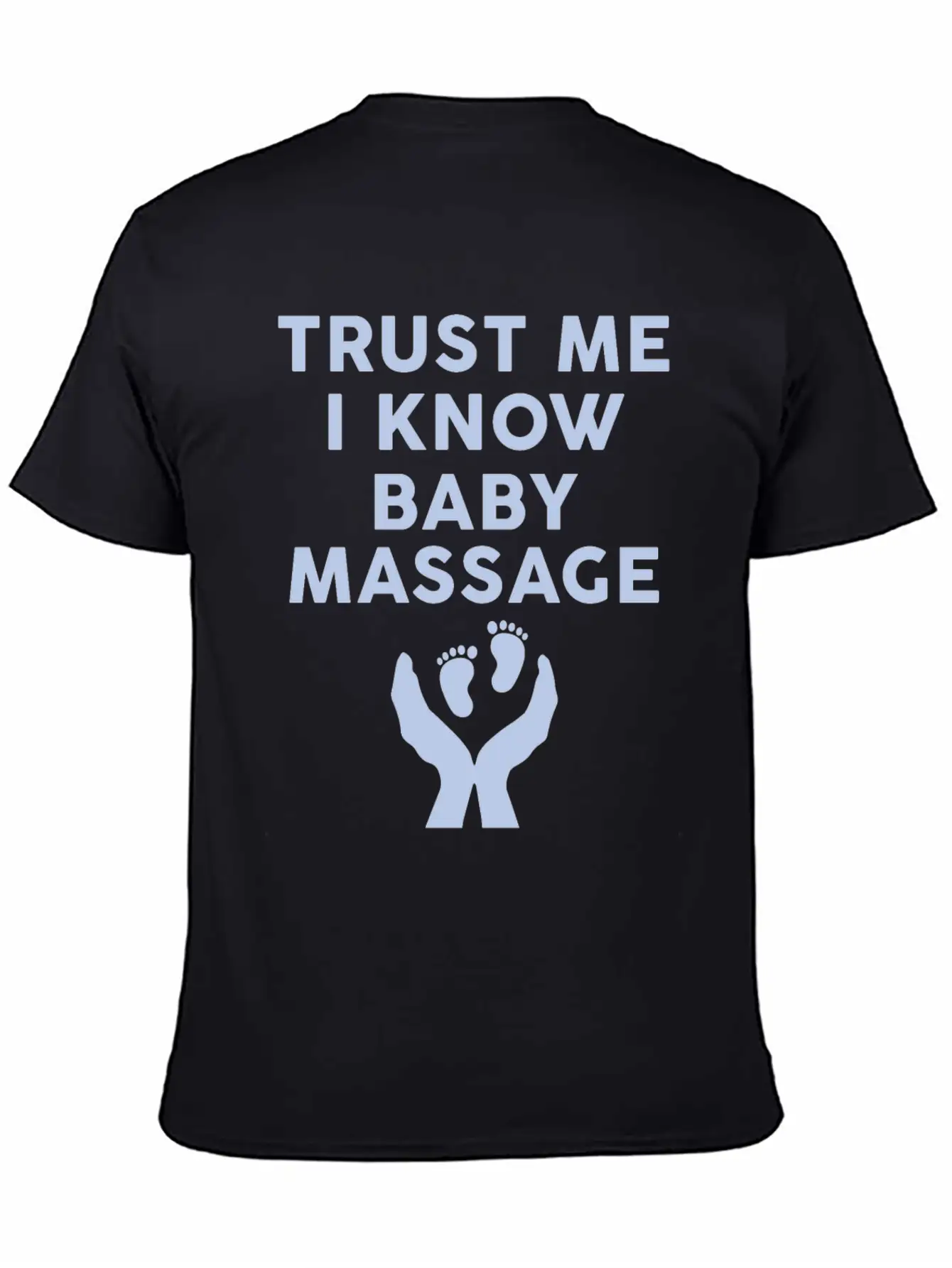 Baby Massage Therapist Basic Graphic T-Shirt – Daily Comfort In Soft Cotton