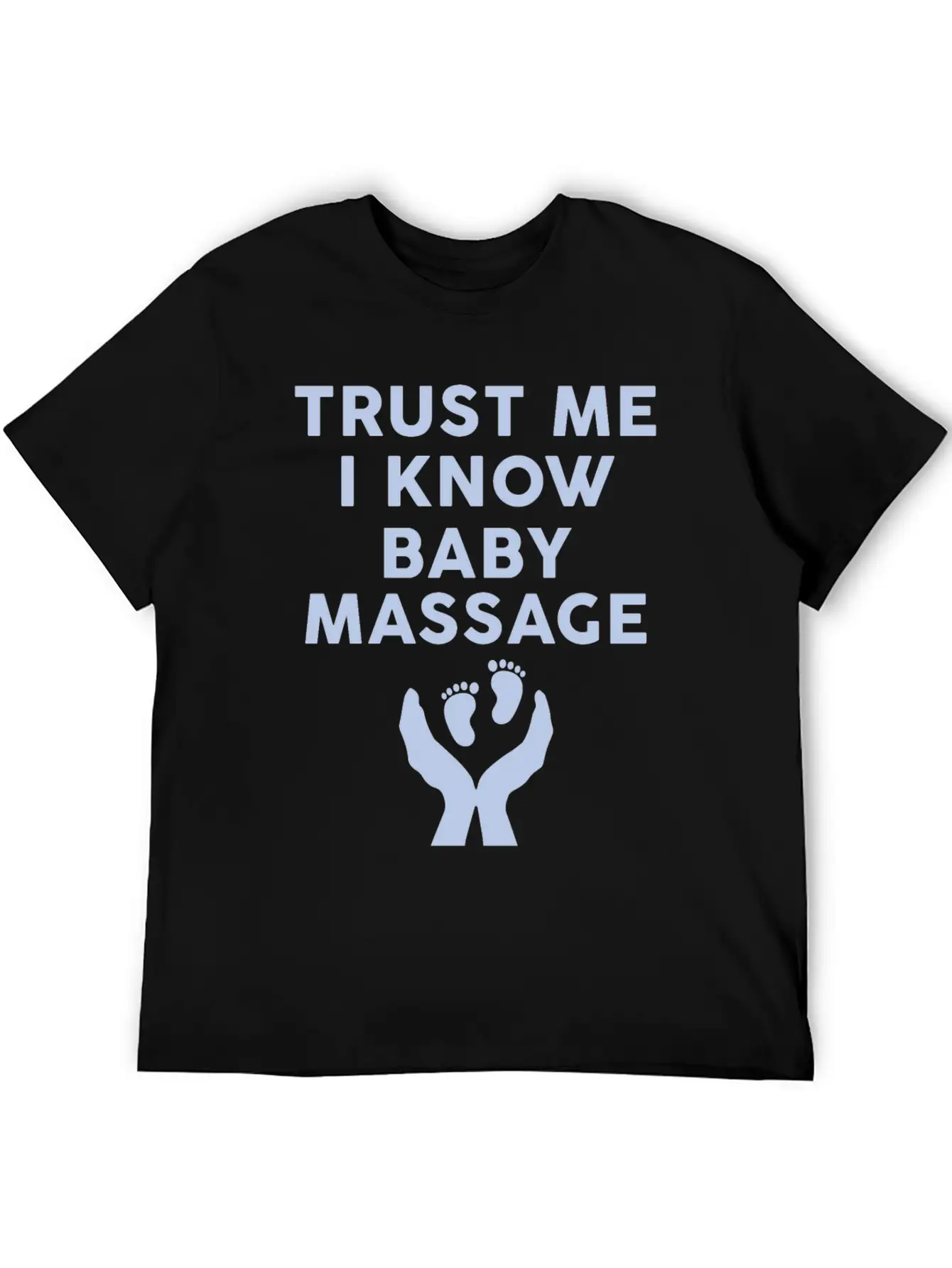 Baby Massage Therapist Basic Graphic T-Shirt – Daily Comfort In Soft Cotton