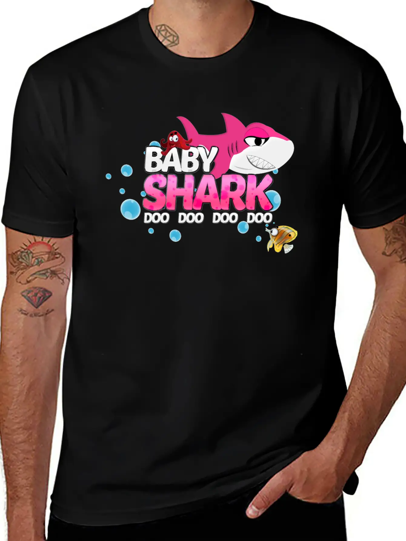 Baby Shark Classic Cotton Tee – Unisex Comfort For Any Season