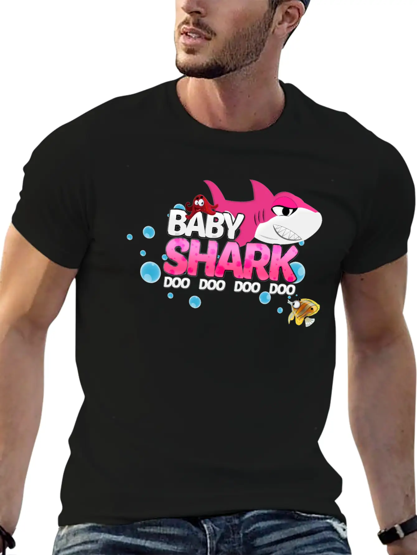 Baby Shark Classic Cotton Tee – Unisex Comfort For Any Season