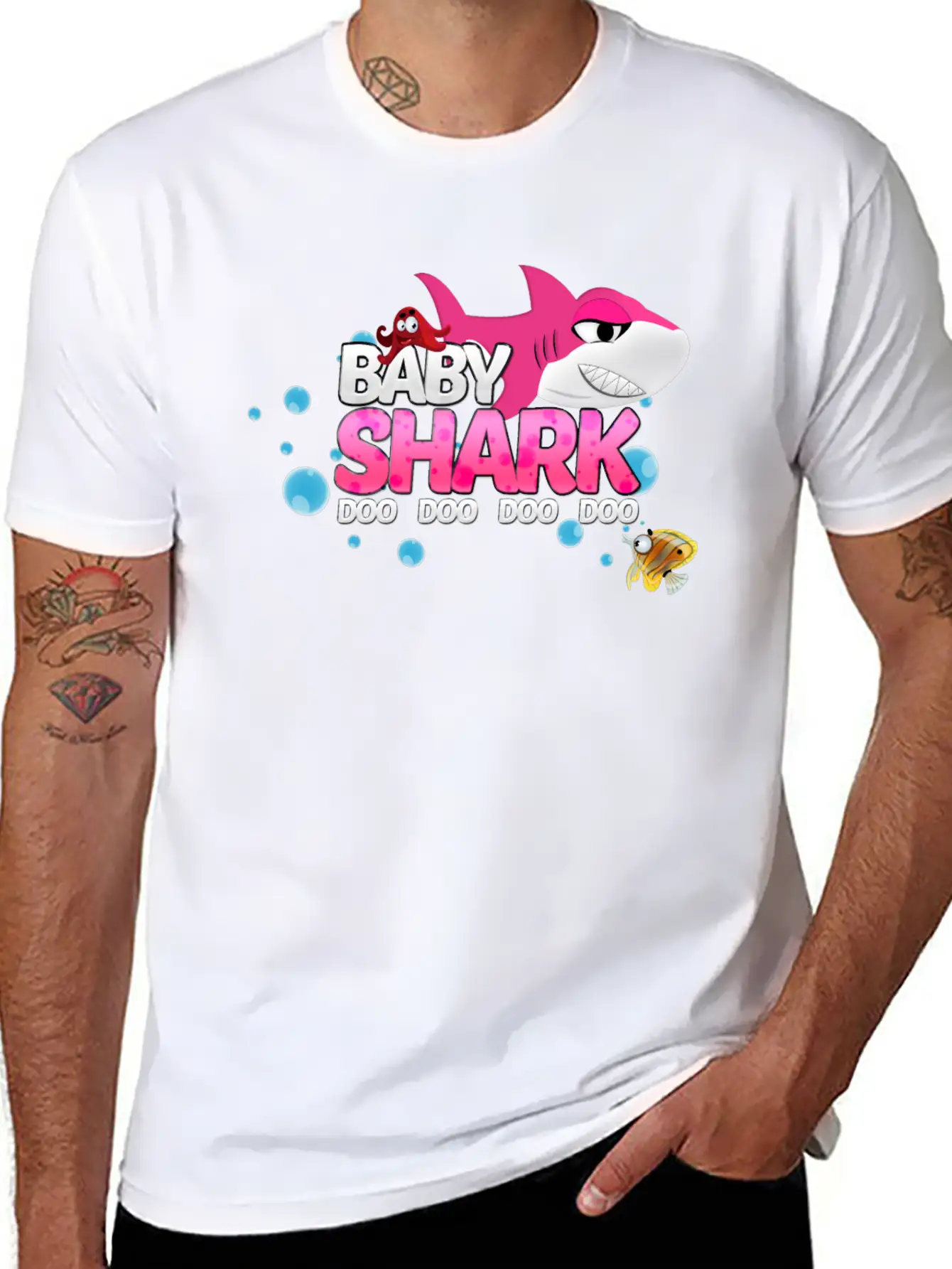 Baby Shark Classic Cotton Tee – Unisex Comfort For Any Season