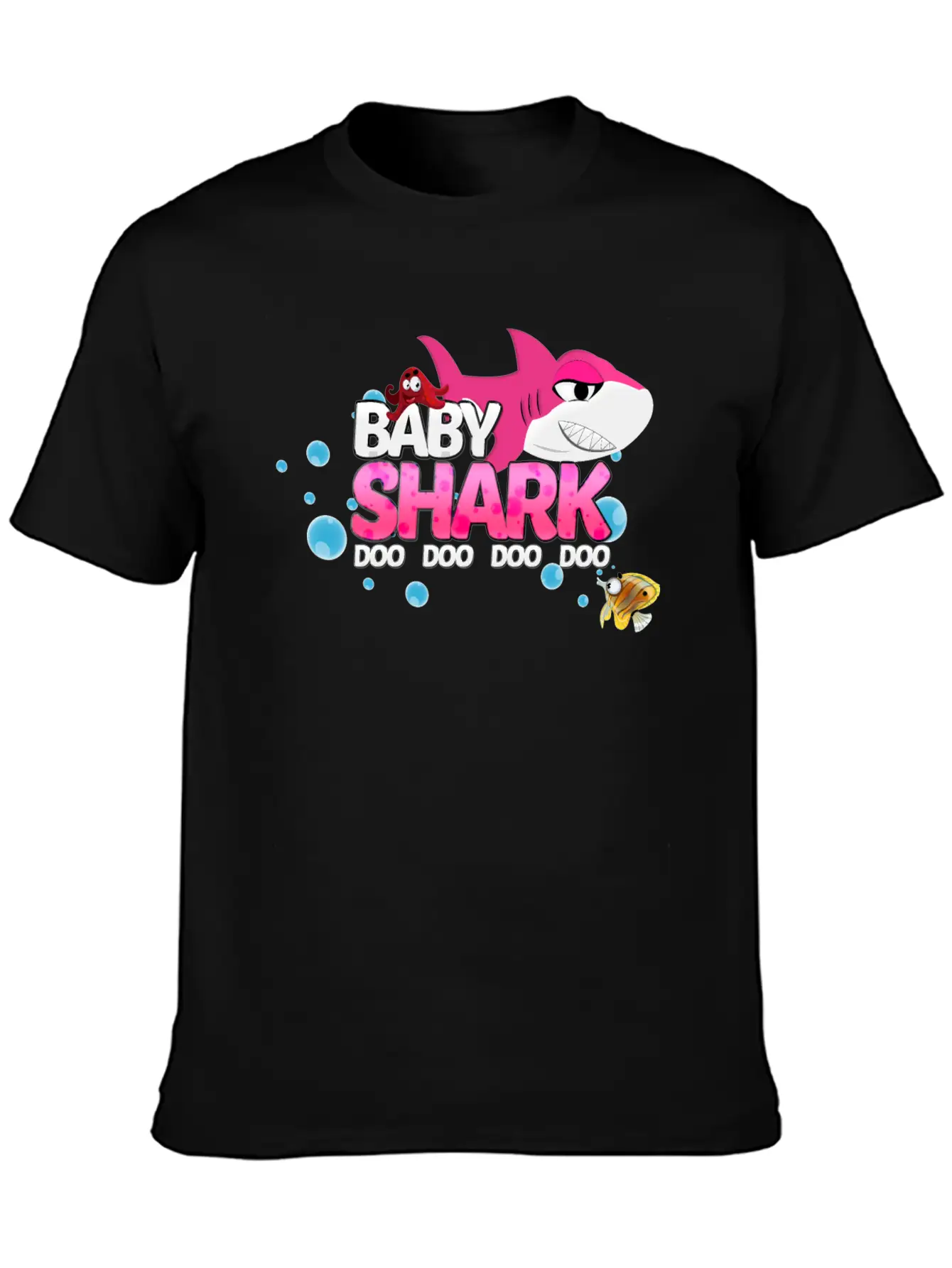 Baby Shark Classic Cotton Tee – Unisex Comfort For Any Season