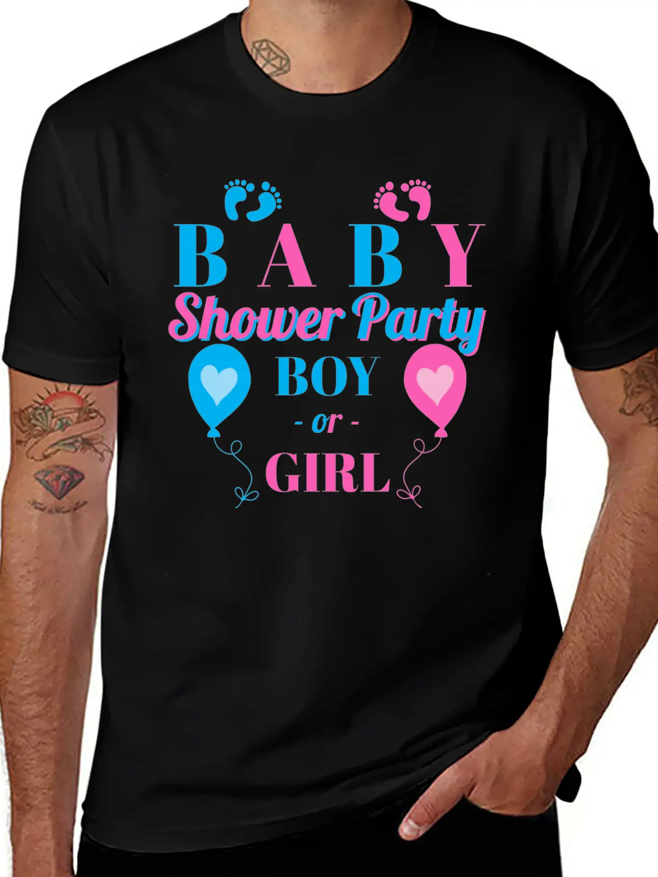 BABY SHOWER PARTY - PREGNANCY ANNOUNCEMENT Classic Cotton Tee – Unisex Comfort For Any Season