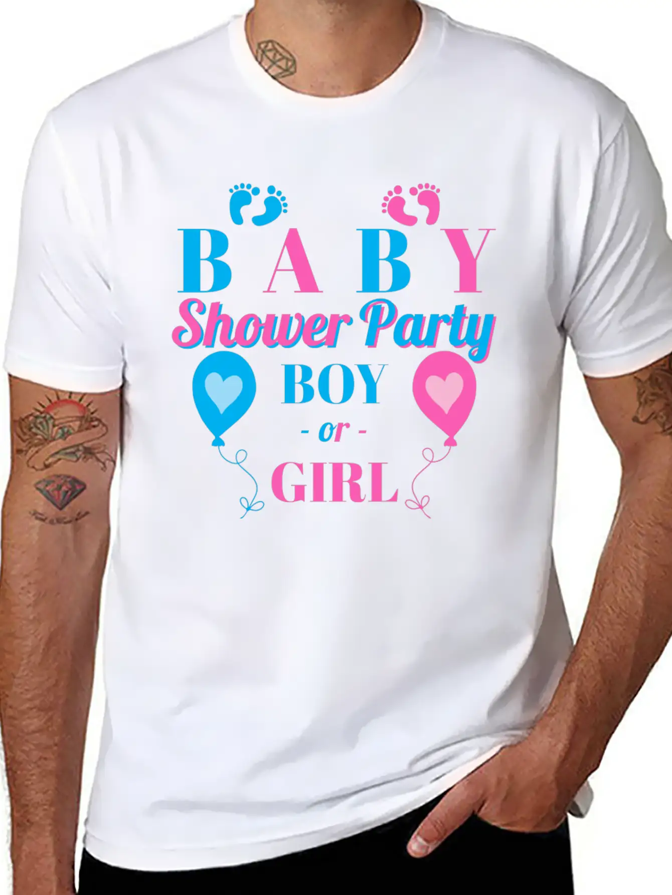 BABY SHOWER PARTY - PREGNANCY ANNOUNCEMENT Classic Cotton Tee – Unisex Comfort For Any Season