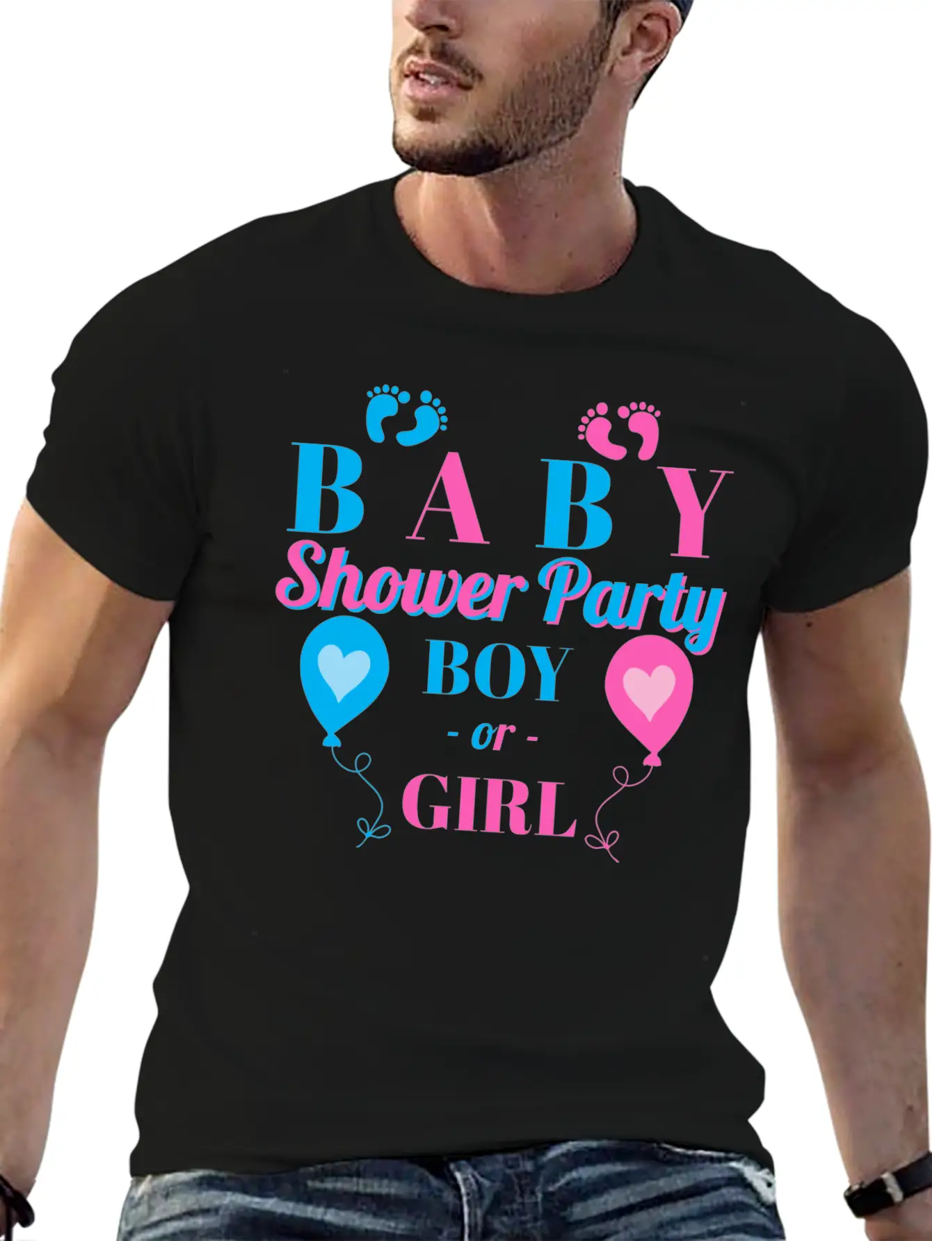 BABY SHOWER PARTY - PREGNANCY ANNOUNCEMENT Classic Cotton Tee – Unisex Comfort For Any Season